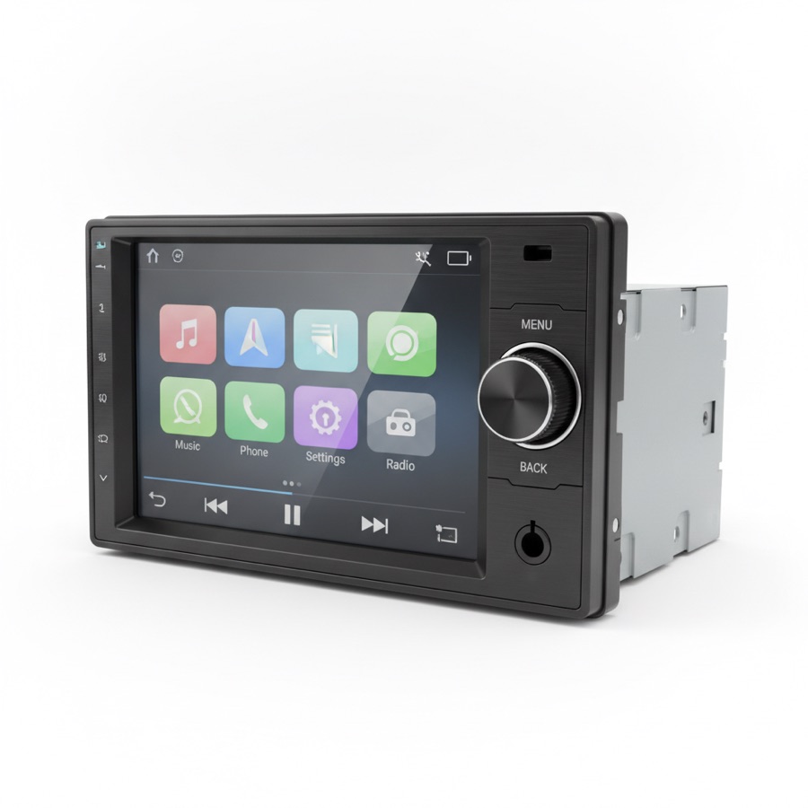 Double-DIN 6.2 inch touchscreen receiver